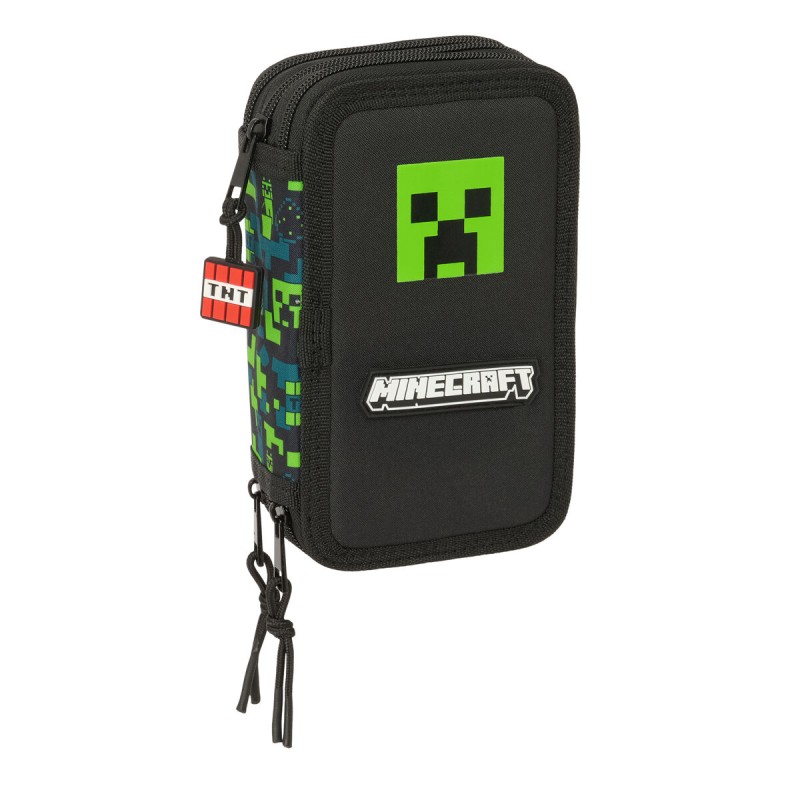 Plumier Triplo Minecraft Tnt Multicolore 12,5 x 19,5 x 5,5 cm 37 Pezzi Plumier Triplo Minecraft Tnt Multicolore 12,5 x 19,5 x 5,5 cm 37 Pezzi