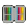 Plumier Triplo Minecraft Tnt Multicolore 12,5 x 19,5 x 5,5 cm 37 Pezzi