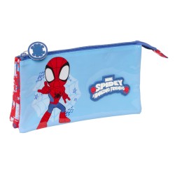 Necessaire Spider-Man Rescue Azzurro Rosso 22 x 12 x 3 cm