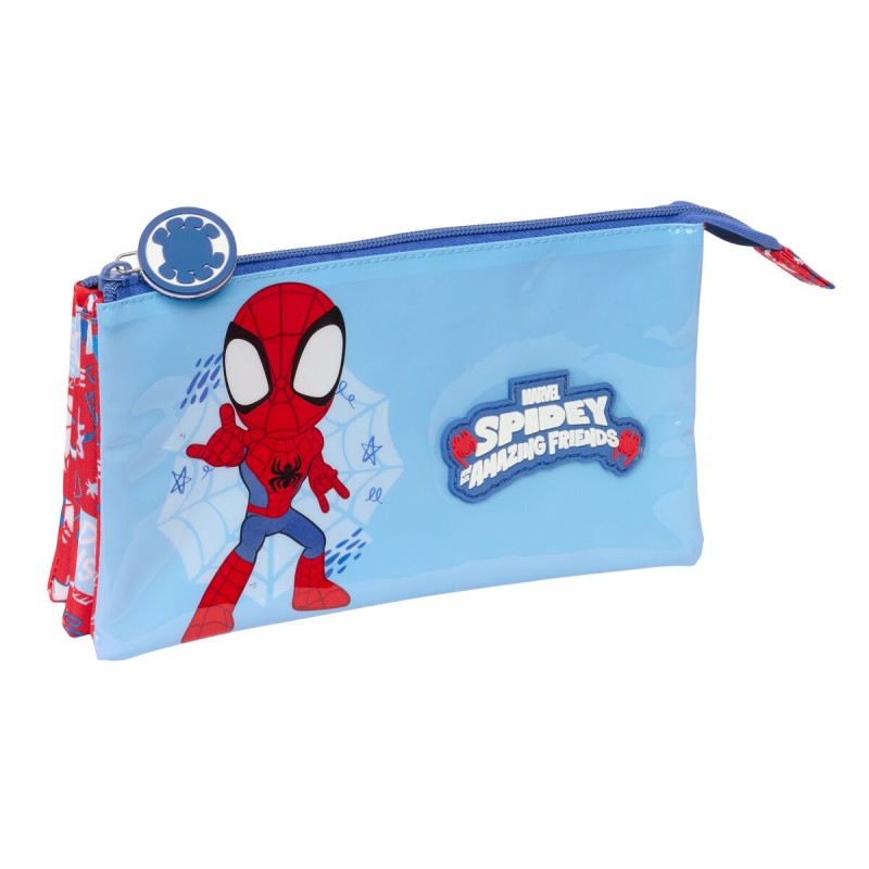 Necessaire Spider-Man Rescue Azzurro Rosso 22 x 12 x 3 cm Necessaire Spider-Man Rescue Azzurro Rosso 22 x 12 x 3 cm