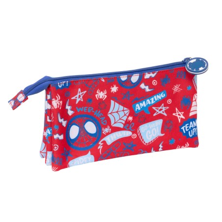 Necessaire Spider-Man Rescue Azzurro Rosso 22 x 12 x 3 cm