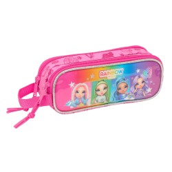 Necessaire Rainbow High Shine Multicolore 21 x 8 x 6 cm