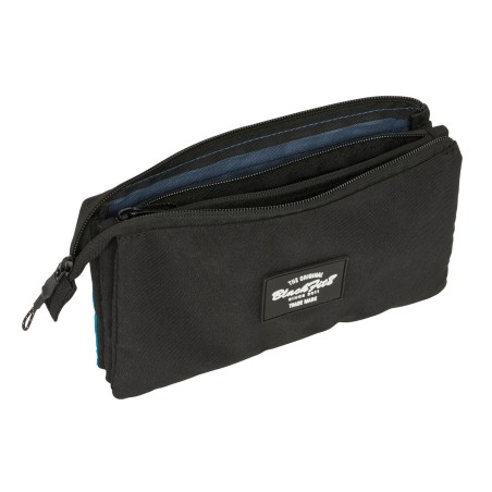 Necessaire BlackFit8 California Azzurro Nero 22 x 12 x 3 cm
