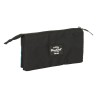 Necessaire BlackFit8 California Azzurro Nero 22 x 12 x 3 cm