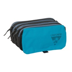 Necessaire BlackFit8 California Azzurro Nero 21,5 x 10 x 8 cm