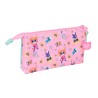 Necessaire SuperKitties Rosa Turchese 22 x 12 x 3 cm