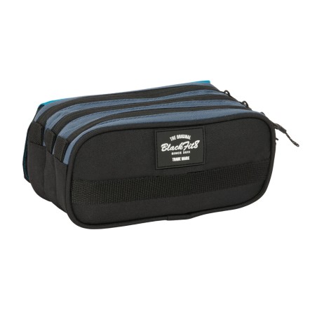 Necessaire BlackFit8 California Azzurro Nero 21,5 x 10 x 8 cm