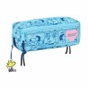 Necessaire Snoopy Love Azzurro Chiaro 22 x 8,5 x 6 cm