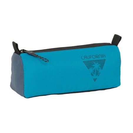 Necessaire BlackFit8 California Azzurro Nero 21 x 8 x 7 cm