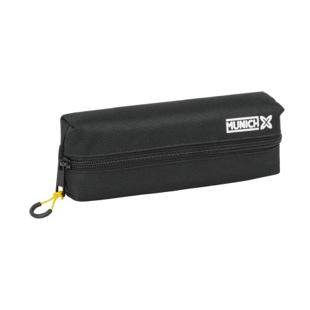 Necessaire Munich Topo Nero 22 x 4 x 7 cm
