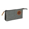 Necessaire BlackFit8 Old school Nero Grigio 22 x 12 x 3 cm