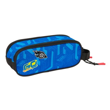 Necessaire Hot Wheels Let's race Azzurro Nero 21 x 8 x 6 cm