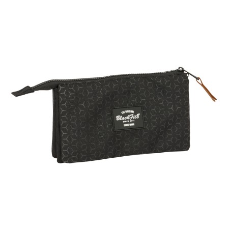 Necessaire BlackFit8 Old school Nero Grigio 22 x 12 x 3 cm