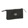 Necessaire BlackFit8 Old school Nero Grigio 22 x 12 x 3 cm