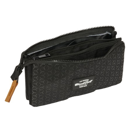 Necessaire BlackFit8 Old school Nero Grigio 22 x 12 x 3 cm