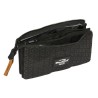 Necessaire BlackFit8 Old school Nero Grigio 22 x 12 x 3 cm