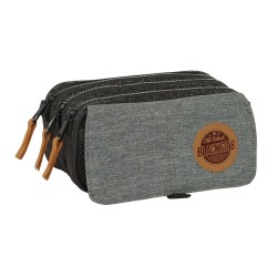 Necessaire BlackFit8 Old school Nero Grigio 21,5 x 10 x 8 cm