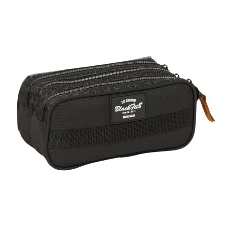 Necessaire BlackFit8 Old school Nero Grigio 21,5 x 10 x 8 cm