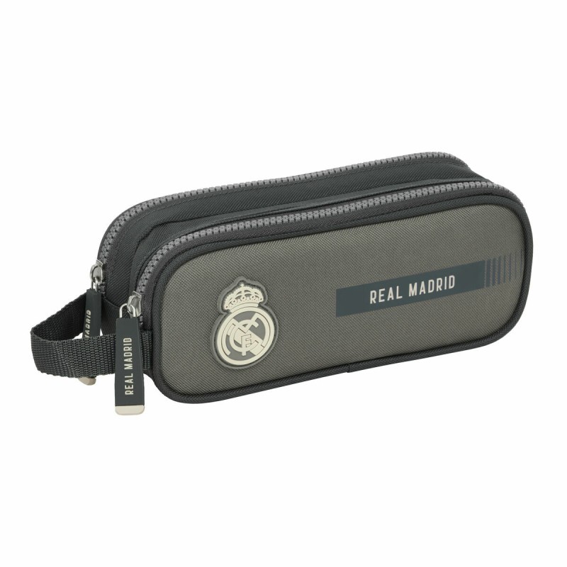 Necessaire Real Madrid C.F. Grigio 21 x 8 x 6 cm Necessaire Real Madrid C.F. Grigio 21 x 8 x 6 cm