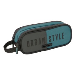 Necessaire Safta Urban style Azzurro Grigio 21 x 8 x 6 cm