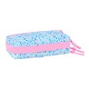 Necessaire Vicky Martín Berrocal Paraíso Rosa Azzurro Chiaro 22 x 8,5 x 6 cm