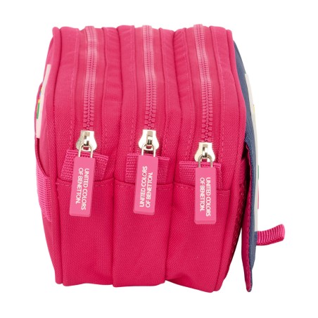 Necessaire Benetton Cherry Ciliegia Blu Marino 21,5 x 10 x 8 cm