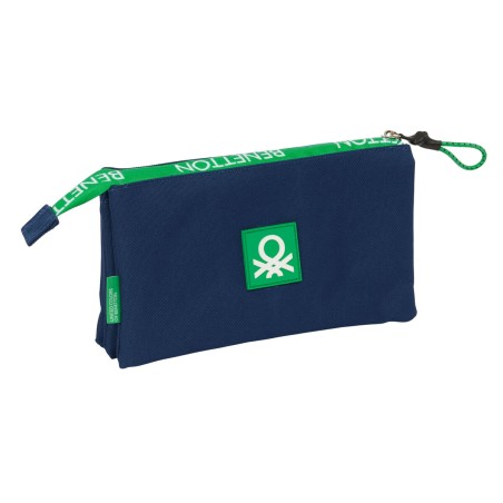 Necessaire Benetton Green Blu Marino 22 x 12 x 3 cm