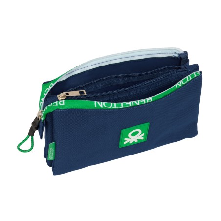 Necessaire Benetton Green Blu Marino 22 x 12 x 3 cm
