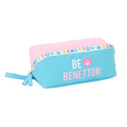 Necessaire Benetton Unique Rosa Turchese 20 x 8 x 8 cm