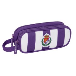 Necessaire Real Valladolid C.F. Bianco Viola 21 x 8 x 6 cm