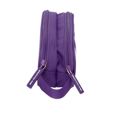 Necessaire Real Valladolid C.F. Bianco Viola 21 x 8 x 6 cm