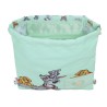 Zainetto con Cordini Azzurro 26 x 34 x 1 cm