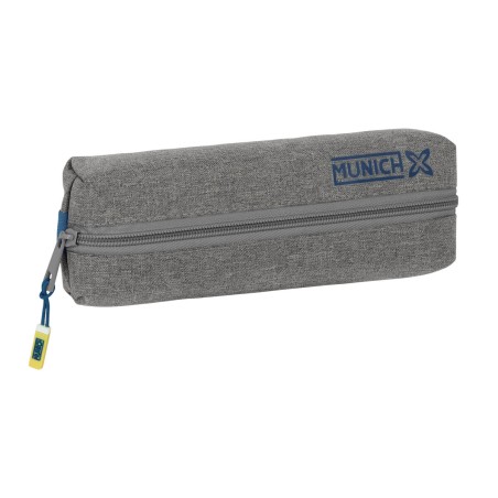 Necessaire Munich Street Azzurro Grigio 22 x 4 x 7 cm