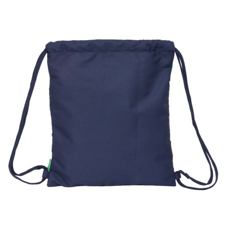 Zainetto con Cordini Benetton Flag Blu Marino 35 x 40 x 1 cm