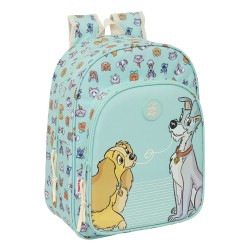 Zaino Scuola Disney Azzurro 26 x 34 x 11 cm