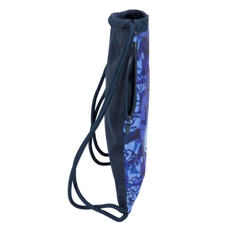 Zainetto con Cordini El Niño Roller Azzurro Nero 35 x 40 x 1 cm