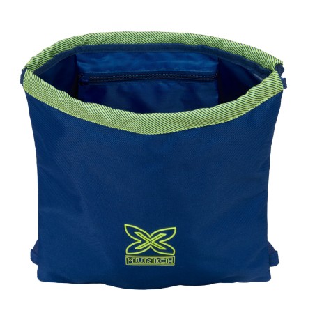 Zainetto con Cordini Munich North Blu Marino 35 x 40 x 1 cm