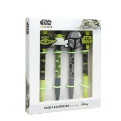 Set di Penne The Mandalorian 4 Pezzi