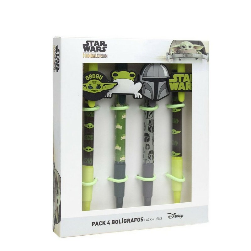 Set di Penne The Mandalorian 4 Pezzi Set di Penne The Mandalorian 4 Pezzi