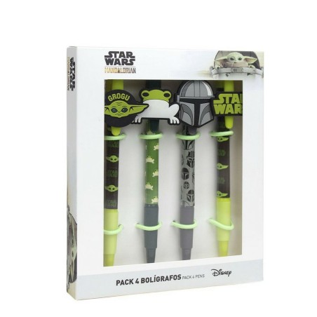 Set di Penne The Mandalorian 4 Pezzi