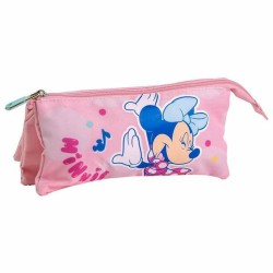 Portaoggetti Triplo Minnie Mouse Rosa 2,2 x 1,1 x 22,5 cm