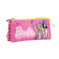 Portaoggetti Triplo Barbie Fucsia 2,2 x 1,1 x 22,5 cm