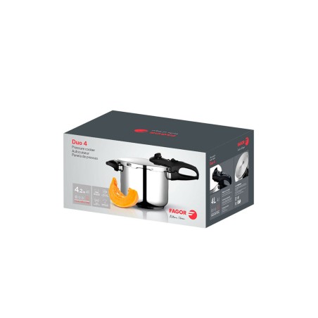 Pentola Express Fagor DUO Acciaio inossidabile 18/10 4 L 6 L
