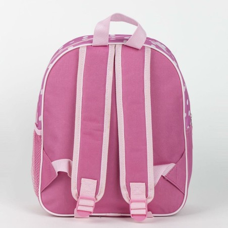 Zaino Scuola Minnie Mouse Rosa 25,0 x 30,0 x 9,0 cm