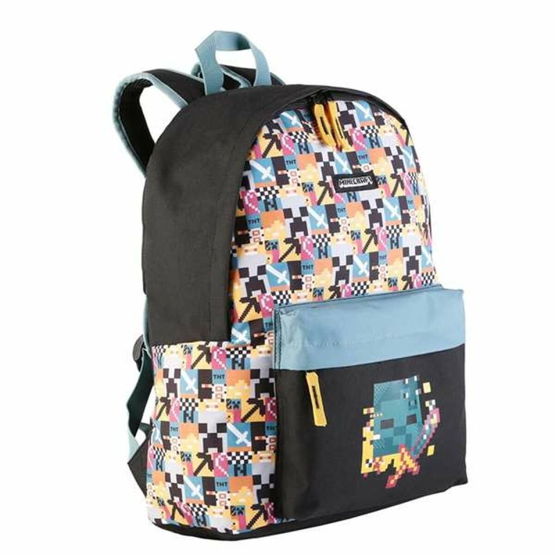 Zaino Scuola Minecraft Pixel Zaino Scuola Minecraft Pixel