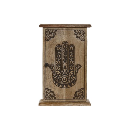 Armadietto portachiavi Home ESPRIT Naturale 18 x 7,5 x 28 cm