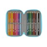 Necessaire BlackFit8 Cool Multicolore 12,5 x 19,5 x 5,5 cm 37 Pezzi