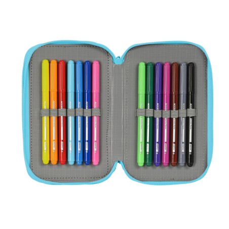 Necessaire BlackFit8 Cool Multicolore 12,5 x 19,5 x 5,5 cm 37 Pezzi