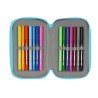 Necessaire BlackFit8 Cool Multicolore 12,5 x 19,5 x 5,5 cm 37 Pezzi