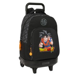 Trolley per la Scuola Dragon Ball Combat Nero 33 x 45 x 22 cm